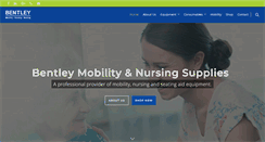 Desktop Screenshot of bentleynursing.com